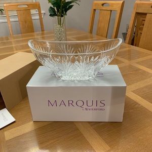 Marquis by Waterford Newberry Oval Crystal Bowl